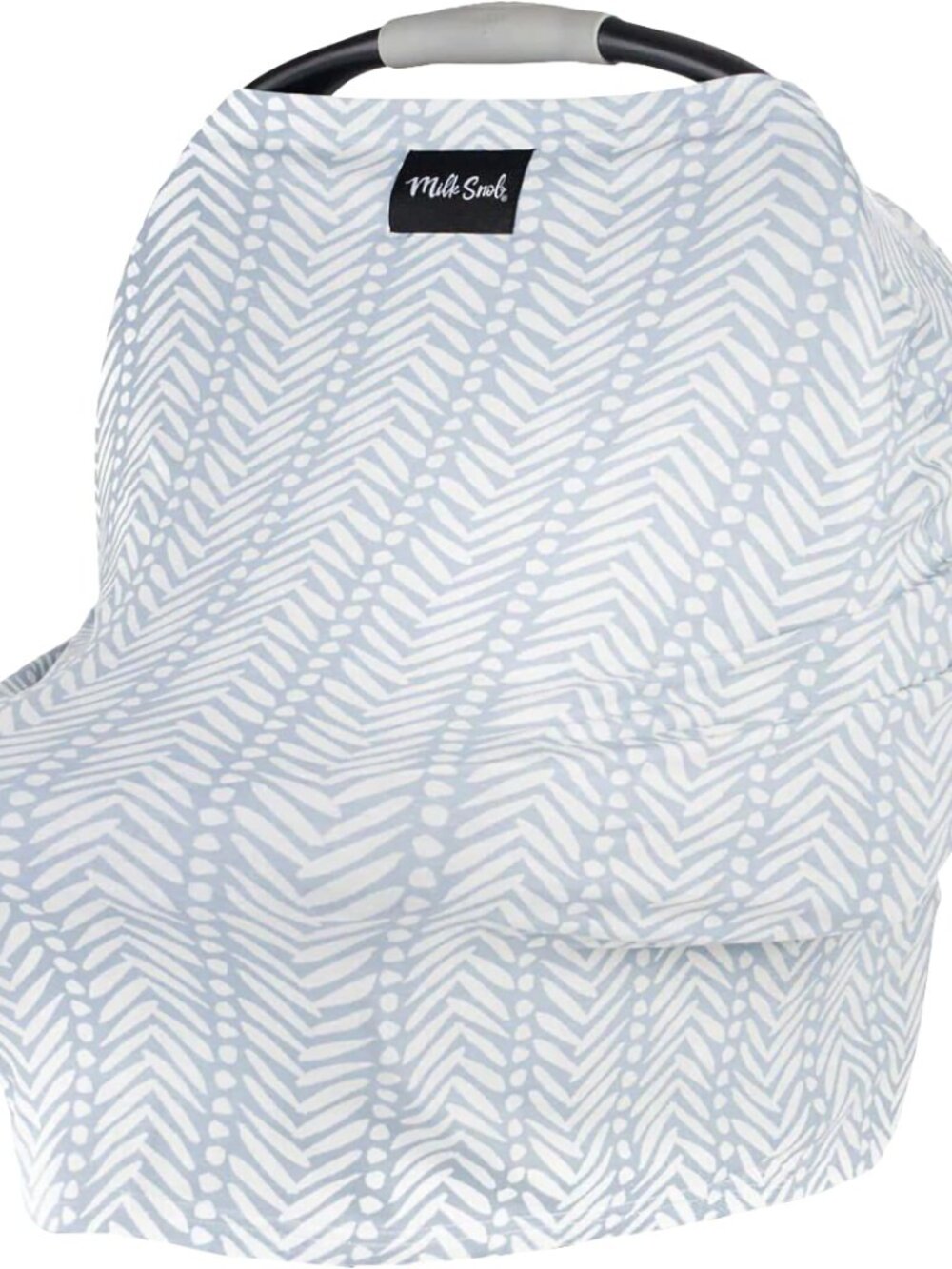 Milk Snob White and Blue Print 5 in 1 Cover